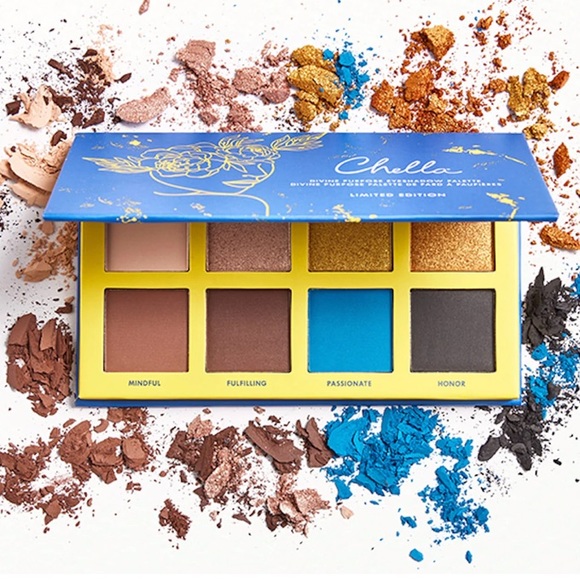 Chela Divine Purpose Eyeshadow Palette Limited Edition with travel Ipsy bag - Picture 1 of 14
